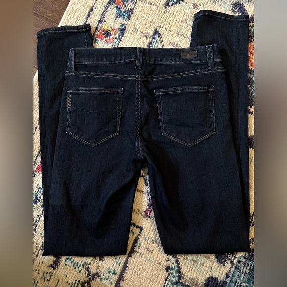 PAIGE Denim - Paige Skyline Skinny Dark Denim Mid Waisted Jean size 27